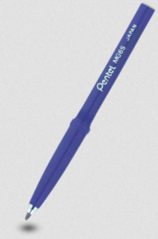 Pentel Kugelschreiber-Mine – Blau, 0,6 mm, Geruchsarm