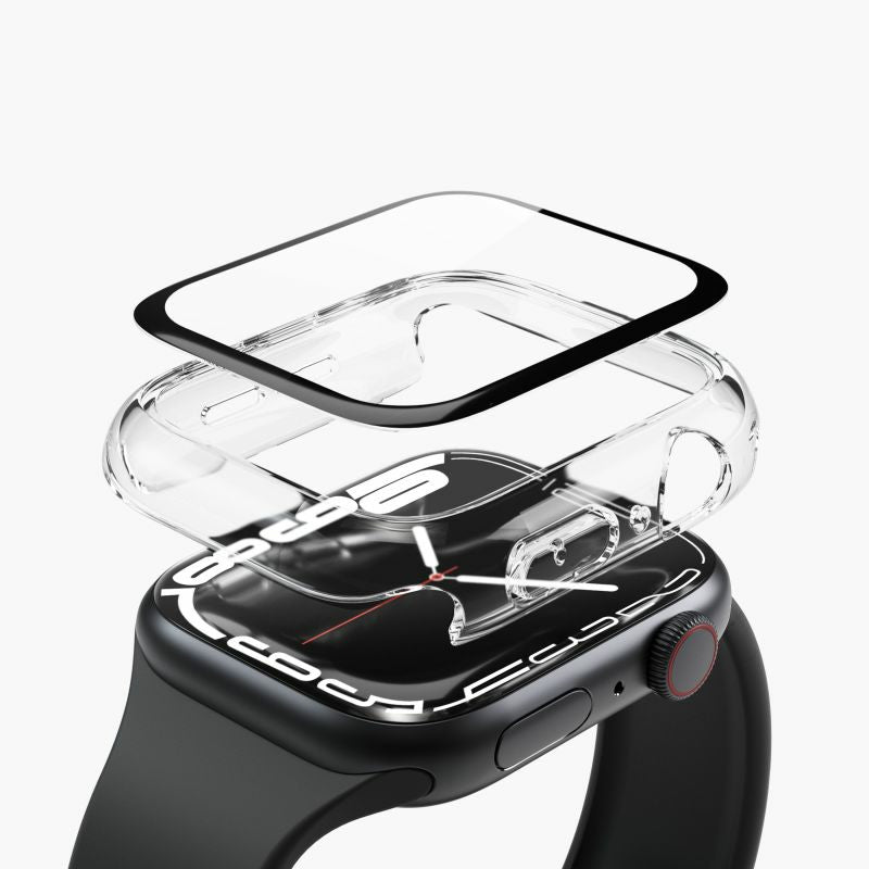 Vonmählen Silikon, Transparent, für Apple Watch Series 9 45 mm