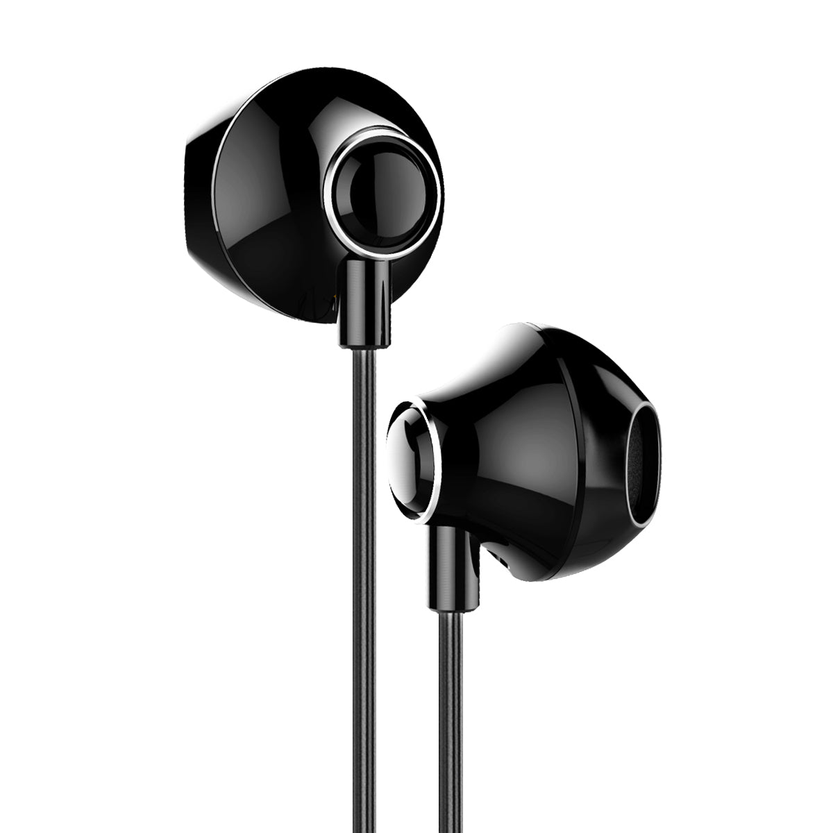 Baseus Encok H06 – In-Ear Headset – 3,5 mm Klinke, 1,2 m Kabel – Schwarz