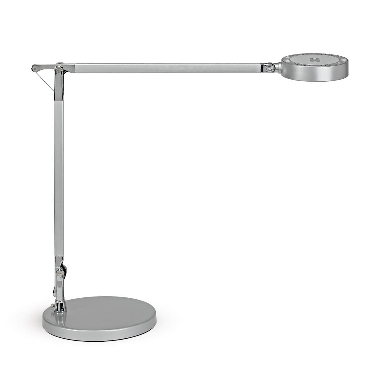MAULgrace Tischleuchte – 3000–6500 K, dimmbar, Touchfeld, 300 lm, silber