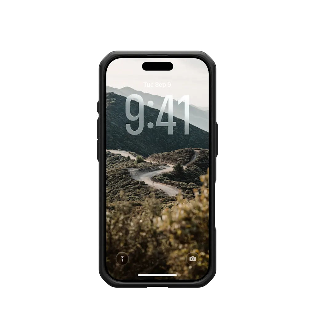 Urban Armor Gear UAG – Backcover – für Apple iPhone 17 – Schwarz – TPU – MagSafe-kompatibel, absturzsicher (bis 6 m)