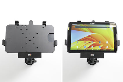 Brodit Tablet-Rahmen – für Zebra ET45 10, ET40 10 – VESA 75×75 – Schwarz