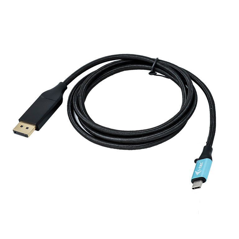 i-tec USB-C auf DisplayPort Adapter, 4K@60 Hz, 2 m, für Thunderbolt 3