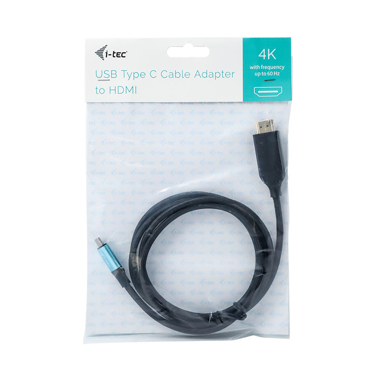 i-tec USB-C auf HDMI Adapter, 4K@60 Hz, 1,5 m, für Thunderbolt 3