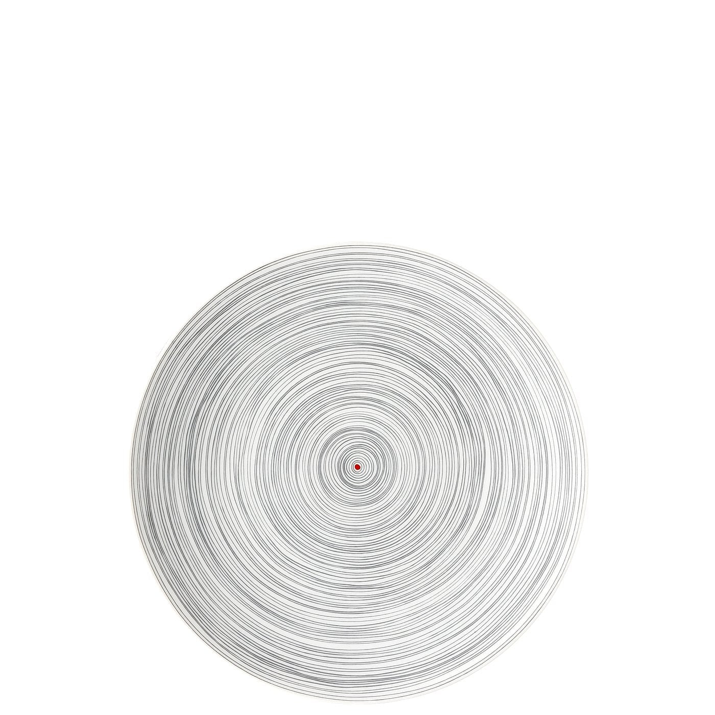 Rosenthal Frühstücks- & Dessertteller TAC Gropius – Ø 22 cm, Porzellan, Dunkelgrau