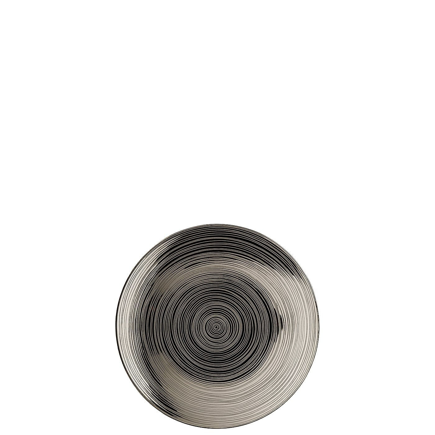 Rosenthal Brotteller TAC Gropius – Ø 16 cm, Porzellan, Dunkelgrau