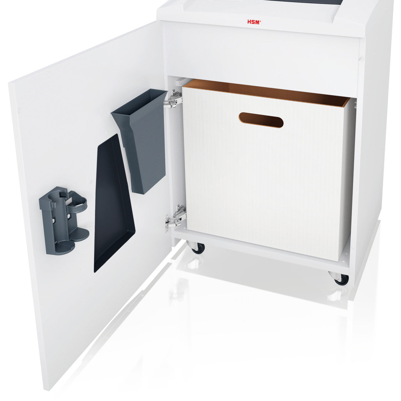 HSM SECURIO P44i – Aktenvernichter, DIN P-5, Partikelschnitt 1,9 × 15 mm, 25 Blatt, 205 l