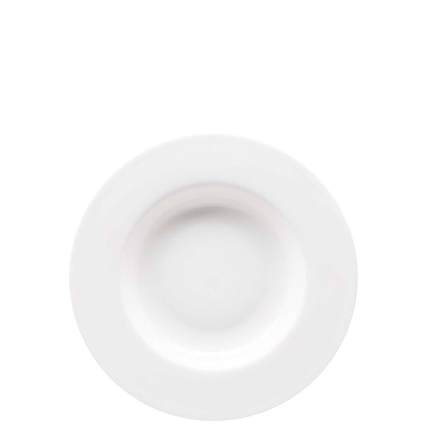 Rosenthal Suppen- & Pastateller Jade – 6er Set, Ø 23 cm, Bone China, Weiss