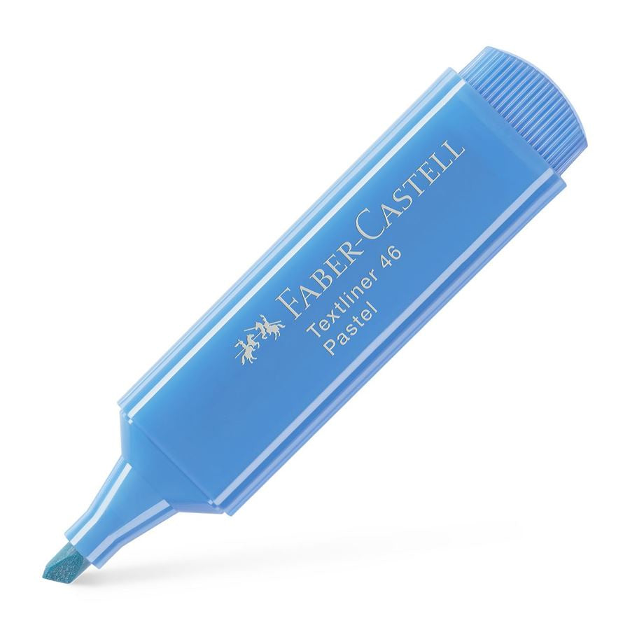 Faber-Castell Textmarker Ultramarin – Keilspitze, 1–5 mm, nachfüllbar