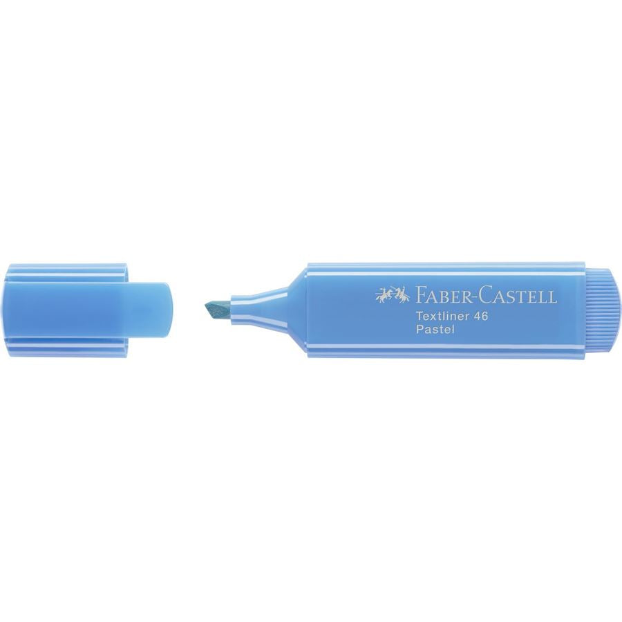 Faber-Castell Textmarker Ultramarin – Keilspitze, 1–5 mm, nachfüllbar