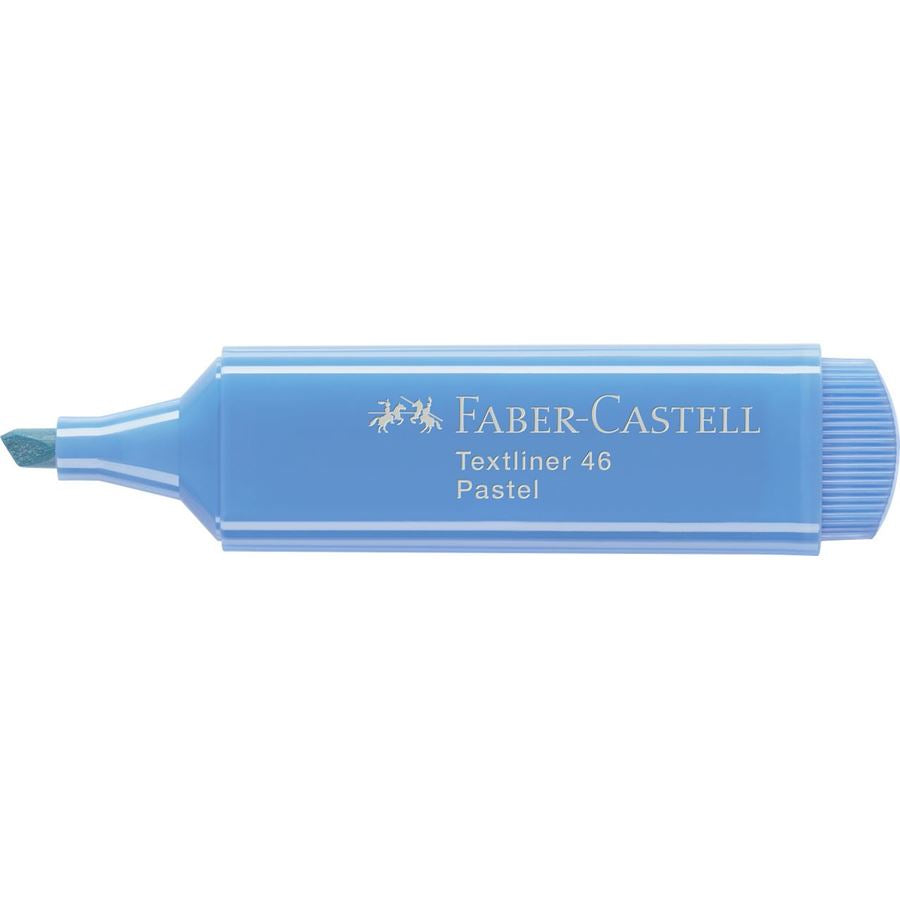 Faber-Castell Textmarker Ultramarin – Keilspitze, 1–5 mm, nachfüllbar