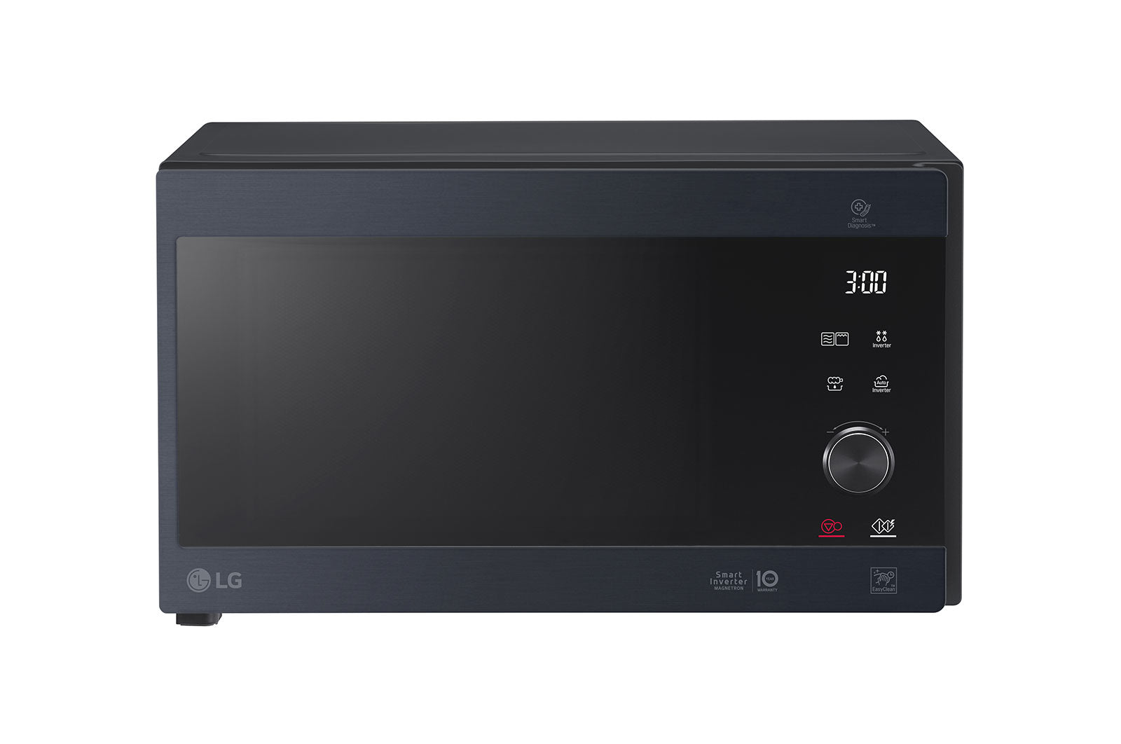LG Grill-Mikrowelle MH6565CPBW – 25 l, Grill & Inverter, 1000 W – Schwarz