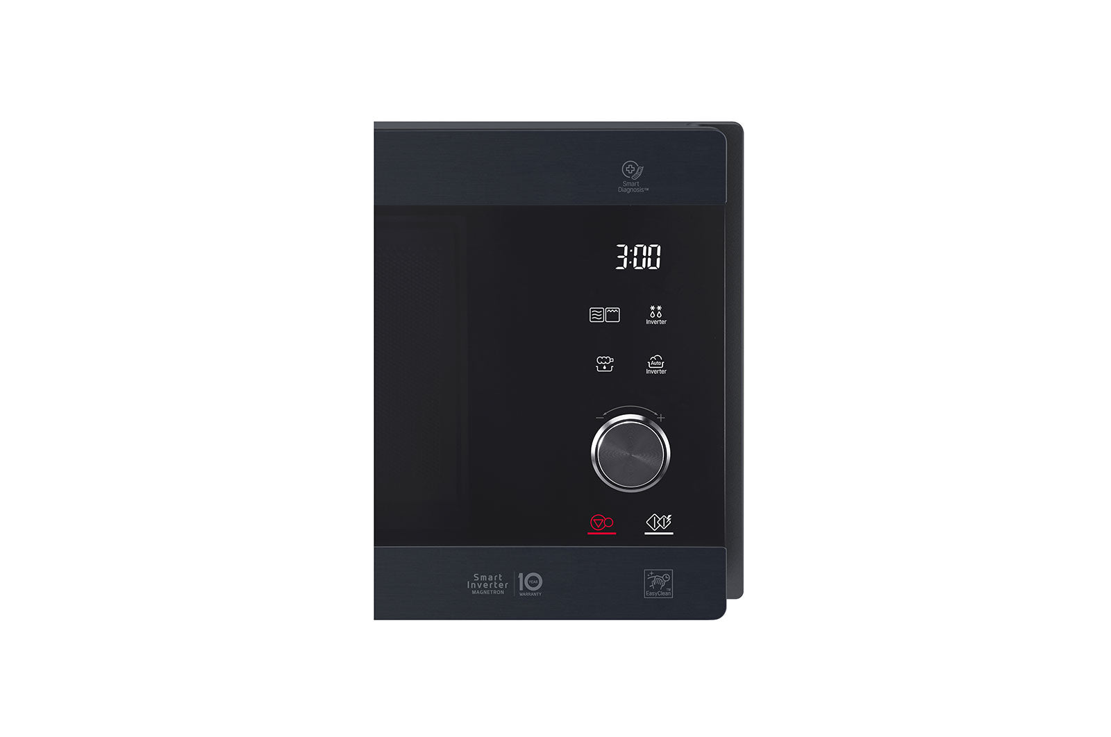 LG Grill-Mikrowelle MH6565CPBW – 25 l, Grill & Inverter, 1000 W – Schwarz