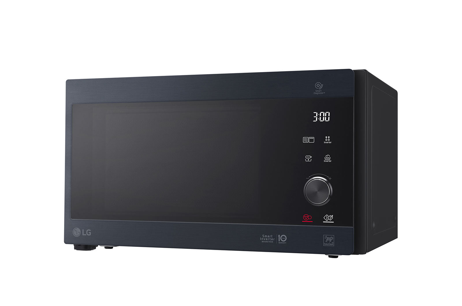 LG Grill-Mikrowelle MH6565CPBW – 25 l, Grill & Inverter, 1000 W – Schwarz
