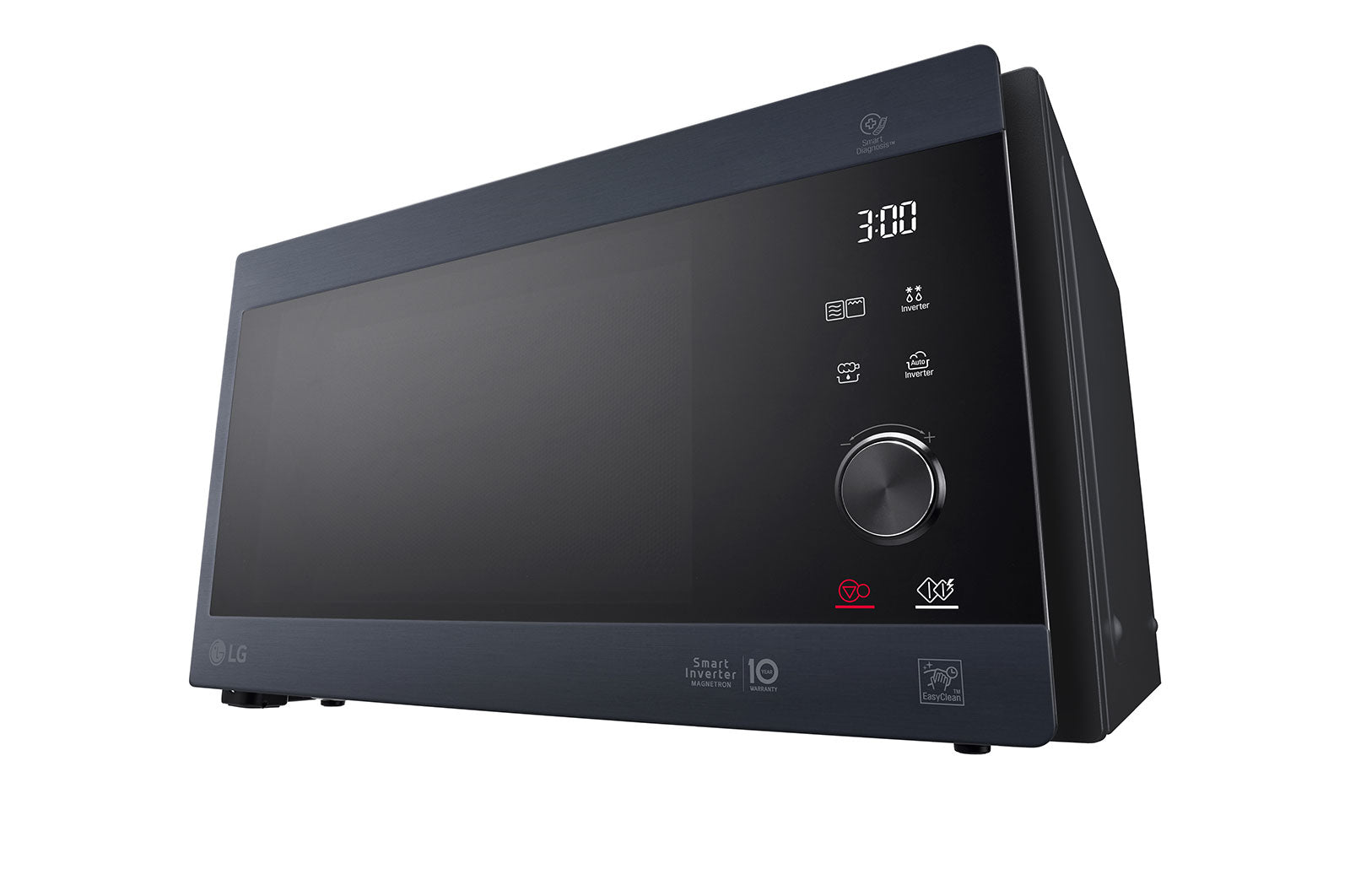 LG Grill-Mikrowelle MH6565CPBW – 25 l, Grill & Inverter, 1000 W – Schwarz