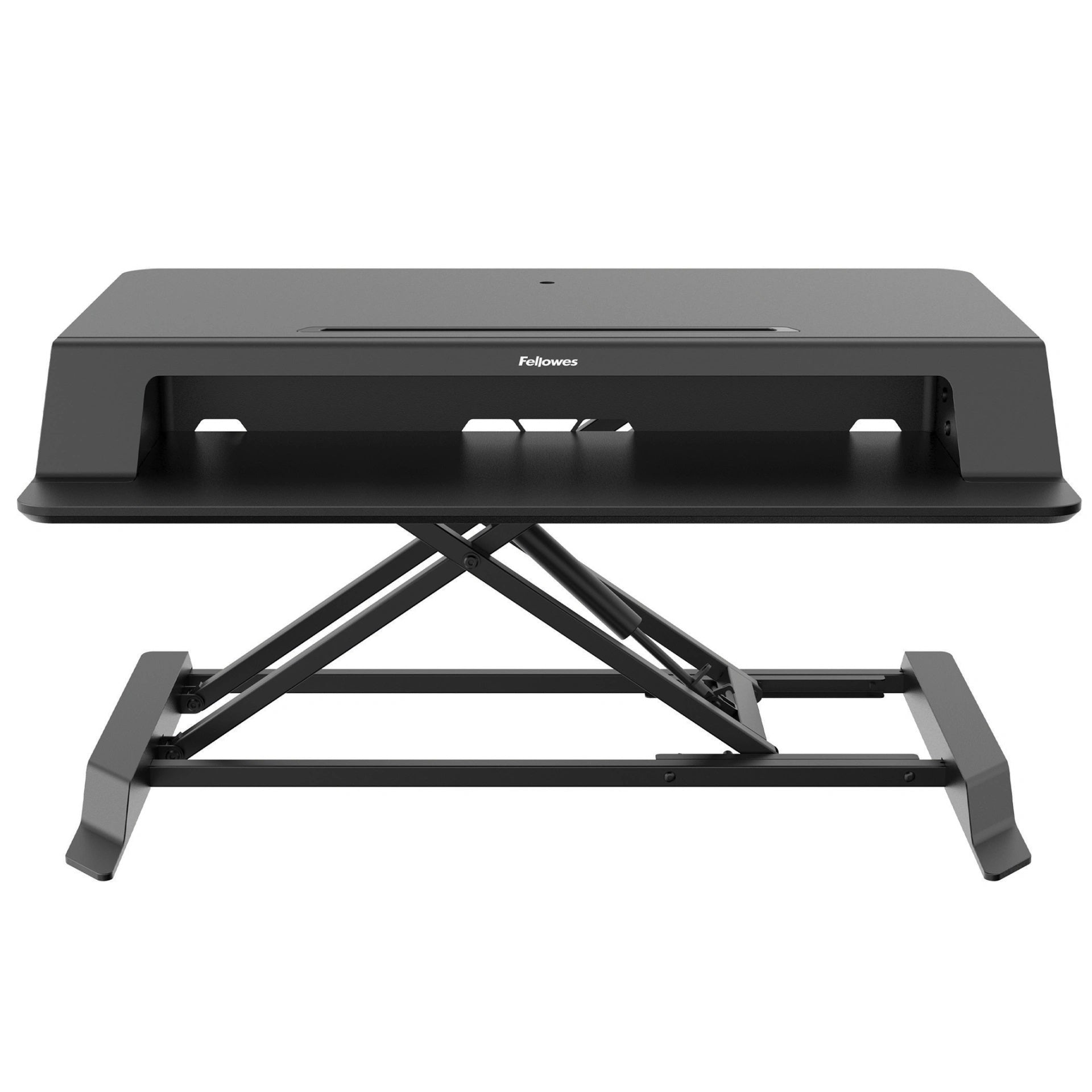 Fellowes Stehtisch – Schwarz – für Lotus Monitorarm, Lotus Doppel-Monitorarm – höhenverstellbar