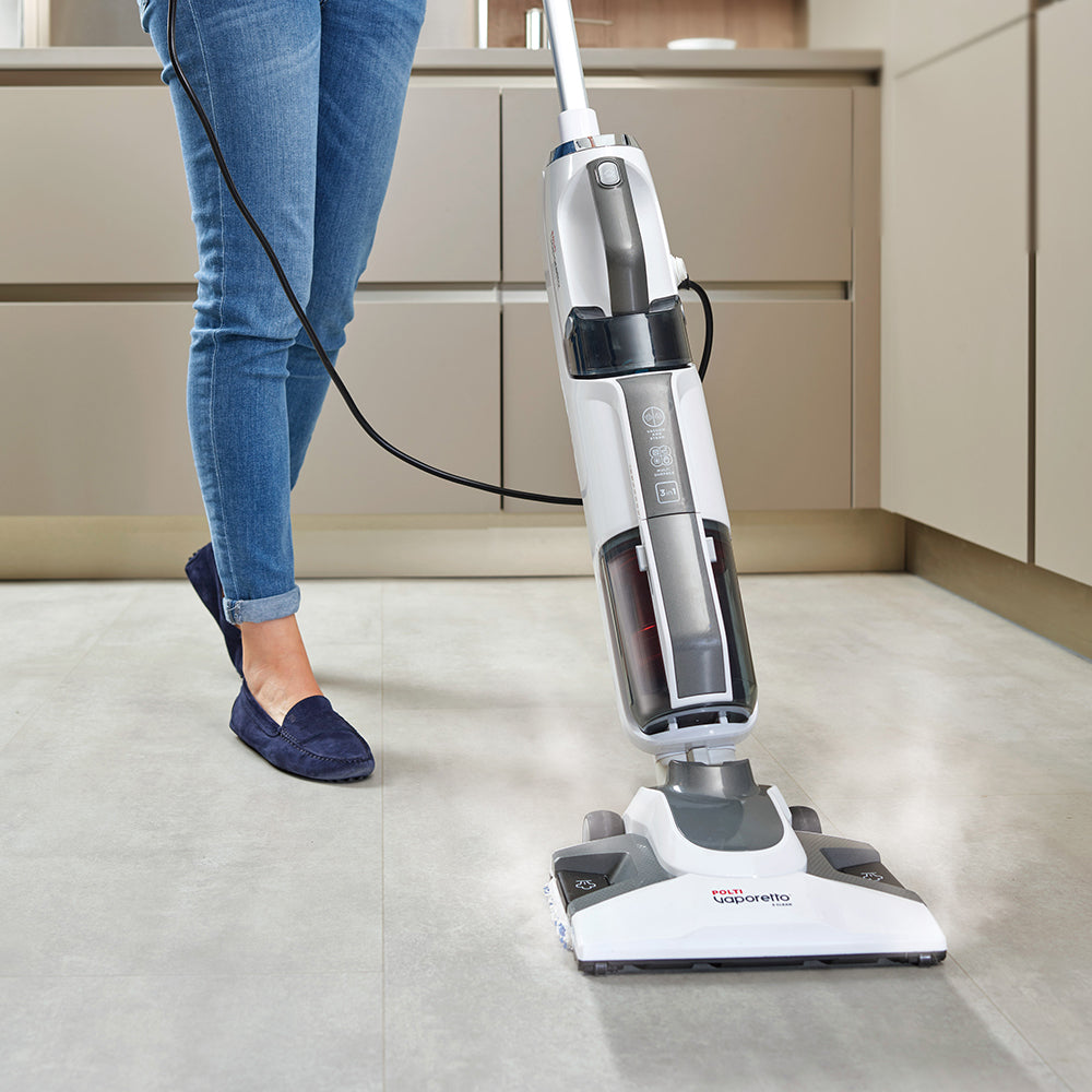 Polti Dampfreiniger Vaporetto 3 Clean – 1800 W, 0,3 l Frischwassertank, Netzbetrieb, 5,0 kg