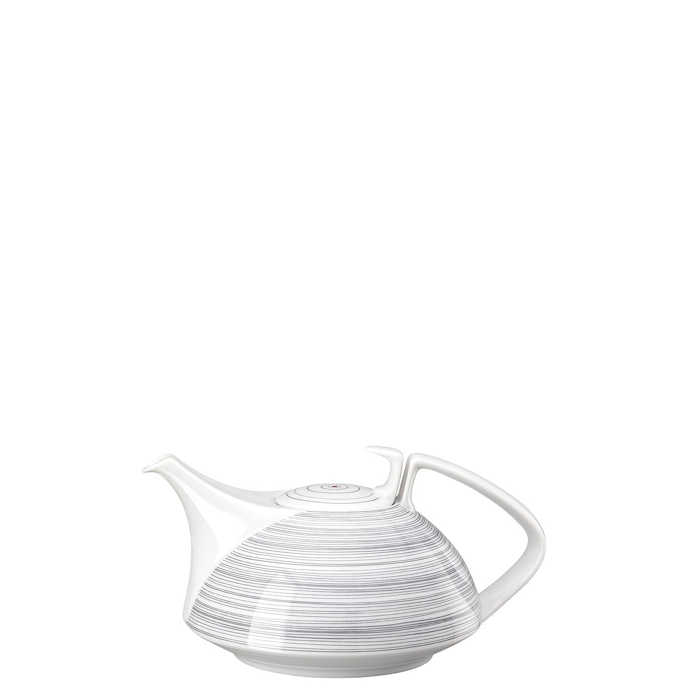 Rosenthal Teekanne TAC Gropius – 600 ml, Porzellan, Dunkelgrau