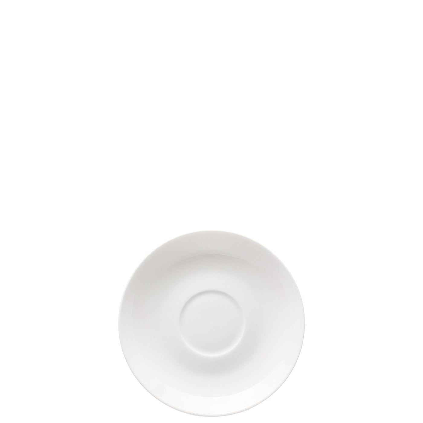 Rosenthal Jade Untertasse – 6er Set, Knochenporzellan, Weiss
