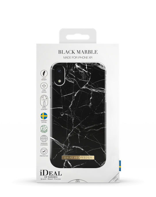 Ideal of Sweden – Backcover – für Apple iPhone XR – Schwarz Marmor