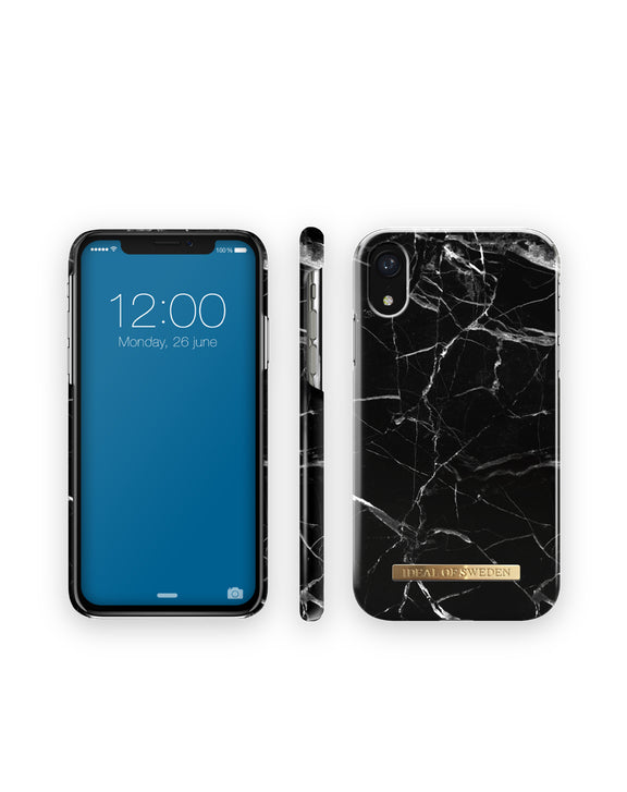 Ideal of Sweden – Backcover – für Apple iPhone XR – Schwarz Marmor