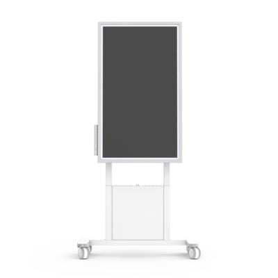 SMS Smart Media Solutions Smart Media Solutions AB TV-Wagen – 55–65" – VESA 300×400–400×400 – bis 50 kg, Motorisiert, mit Rollen, Weiss