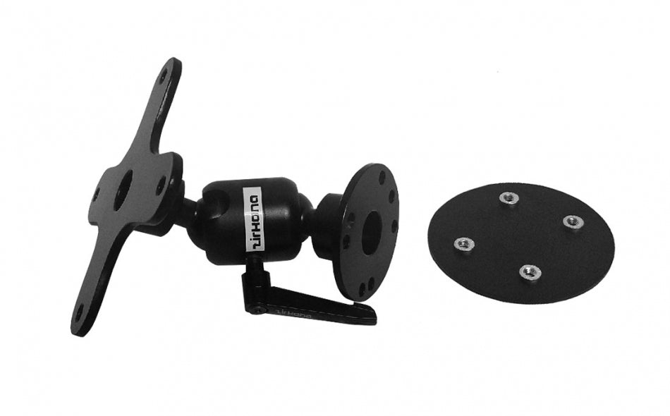 Gamber-Johnson Zirkona Medium Joiner – VESA Adapterplatte – VESA 75×75 mm – bis 2,26 kg/Monitor – Schwarz