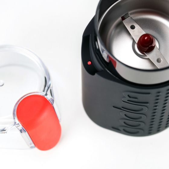 Bodum Bistro Kaffeemühle – Edelstahl-Schneideklinge, 60 g, Schwarz