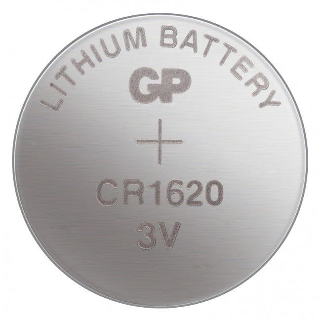 GP Batteries Knopfzelle CR1620, Lithium, 3 V – 1 Stk.