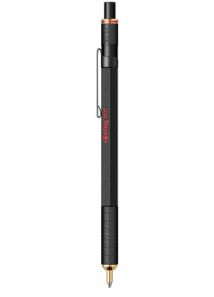 Rotring Kugelschreiber – Schwarz, Metall