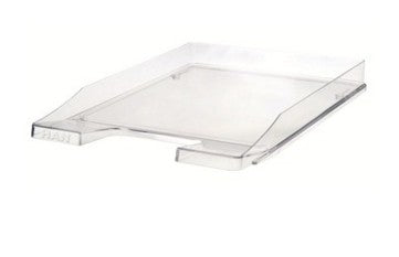 HAN Junior – Briefkorb für A4, hoch, Polystyrol (PS), transparent, 255 × 38 × 348 mm