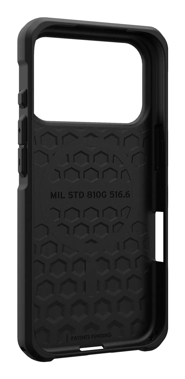 Urban Armor Gear UAG – Backcover Metropolis LT MS Pro – für Apple iPhone 17 Pro – schwarz – Kunstleder