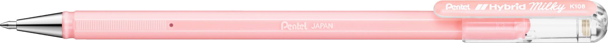 Pentel Gelschreiber – Rosa, 0,4 mm, für dunkles Papier, Kappe