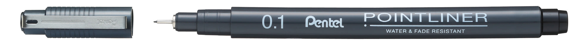 Pentel Pointliner Fineliner 0,1 mm – schwarz – wasserfest