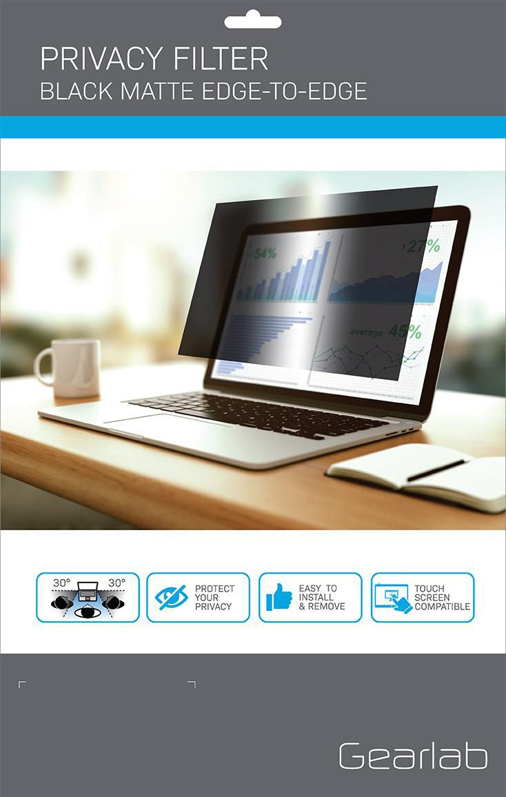 eSTUFF Blickschutzfilter für Laptop 12,5", 16:9 – 294 × 175 mm