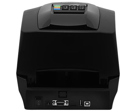 CUSTOM D4 302-K – Beschriftungsgerät, USB, RS-232, mit Display und Tastatur