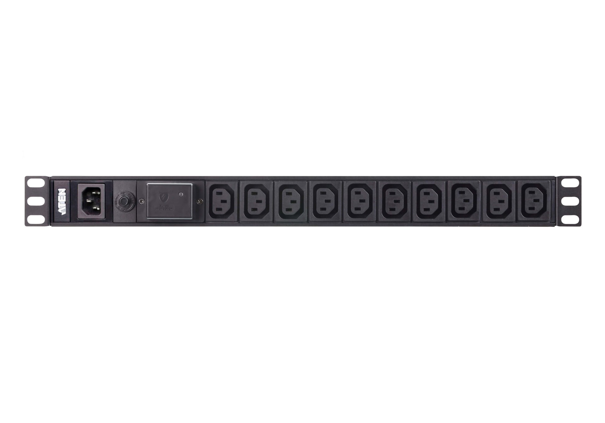 ATEN PE0110S – Rack-PDU Basic, 10× IEC C13, 10 A, 1U horizontal, 2,4 kW