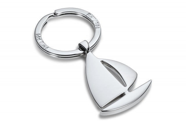 Philippi Schlüsselanhänger Vela Schiff – hochglanzpoliert, Nickel