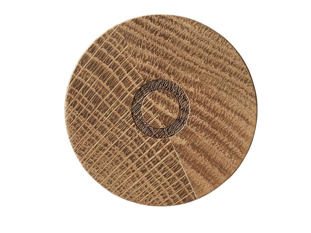 BITZ Salz- und Pfeffermühle 16,7 cm, Eiche/Keramik, Dunkelblau, 2er-Set