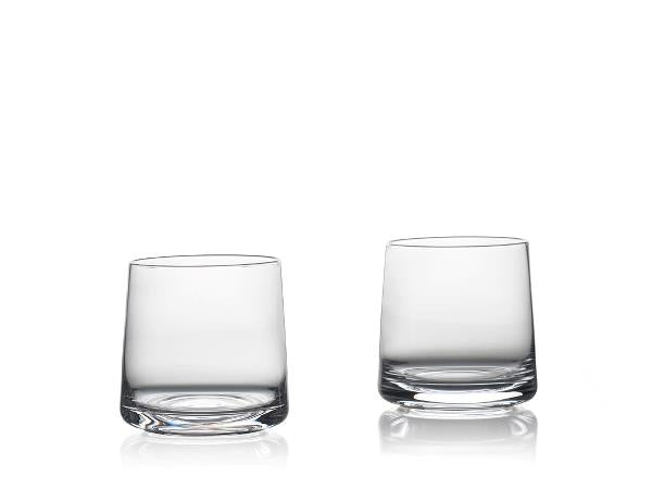 Zone Denmark Wideball-Glas – 2er Set, 380 ml, Ø 8,8 cm, Kristallglas, Transparent, spülmaschinenfest