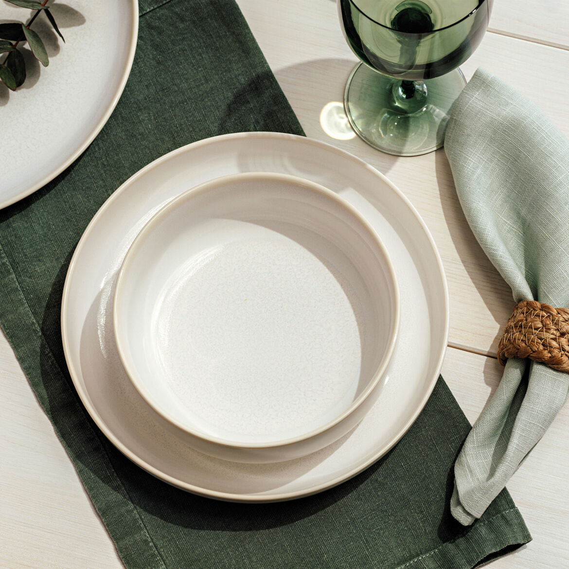 Villeroy & Boch Suppen- & Pastateller – Porzellan, weiss, Ø 21,9 cm, Höhe 3,7 cm