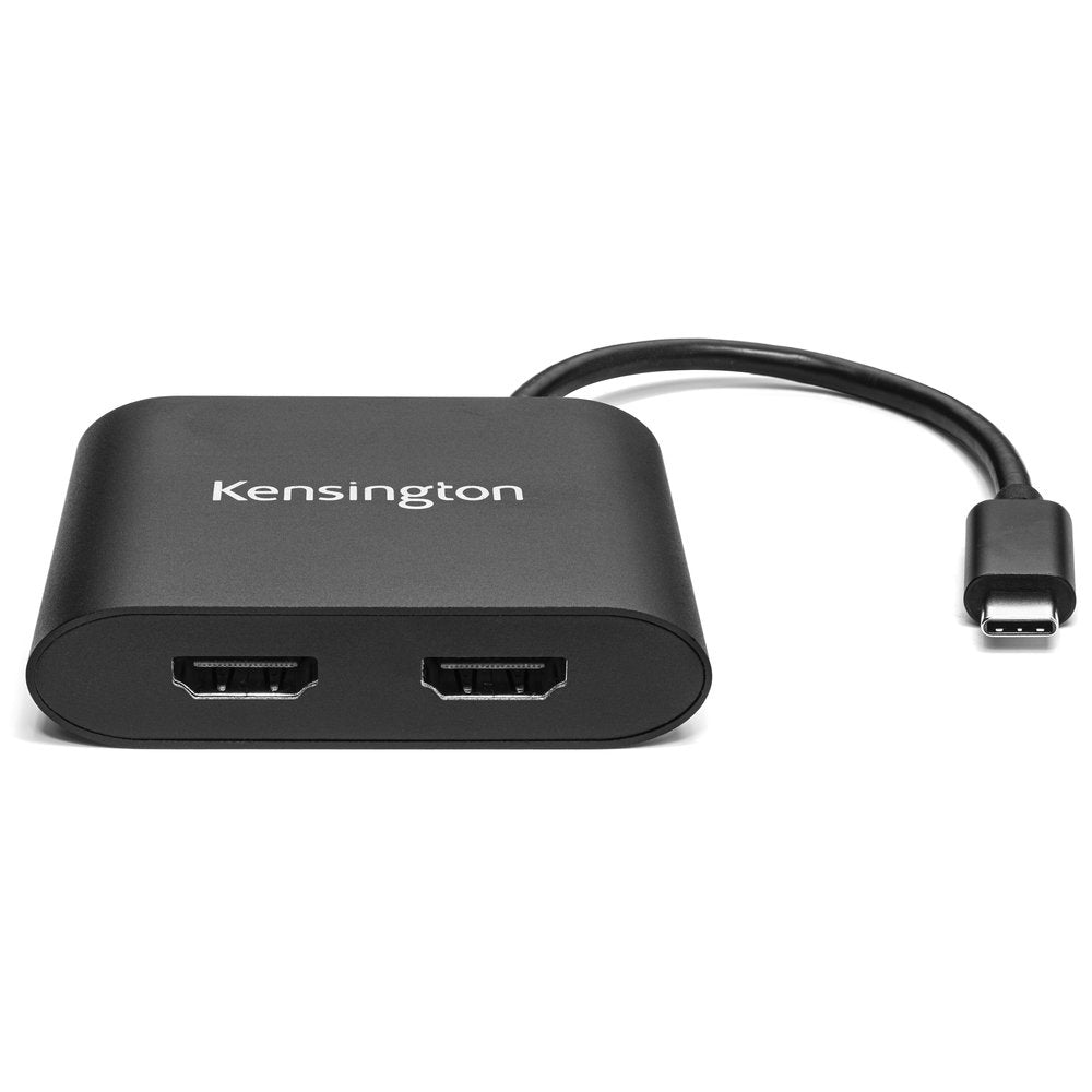 Kensington USB-C zu HDMI Adapter – 4K (3840 × 2160), 2× HDMI, HDMI 1.4 – Schwarz