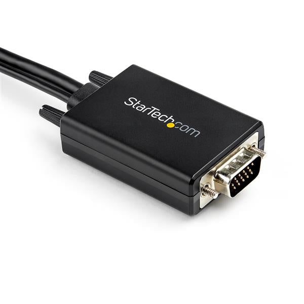 StarTech.com VGA auf HDMI Adapter, 1080p, USB-Audio