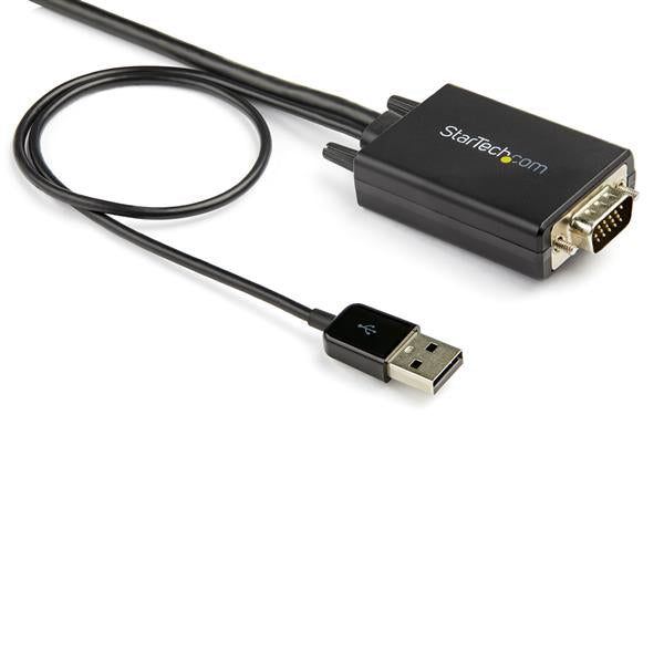 StarTech.com VGA auf HDMI Adapter, 1080p, USB-Audio