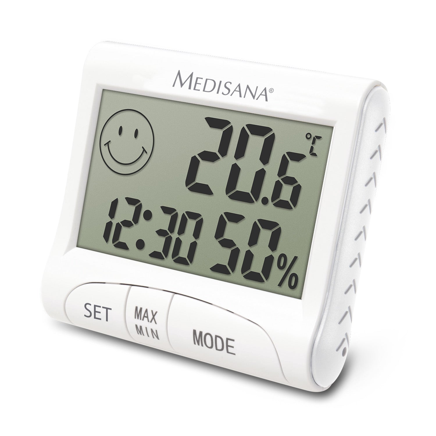 Medisana HG100 – Thermo-/Hygrosensor (Einzelsensor), Temperatur- & Luftfeuchtigkeitsanzeige, Digitales Display