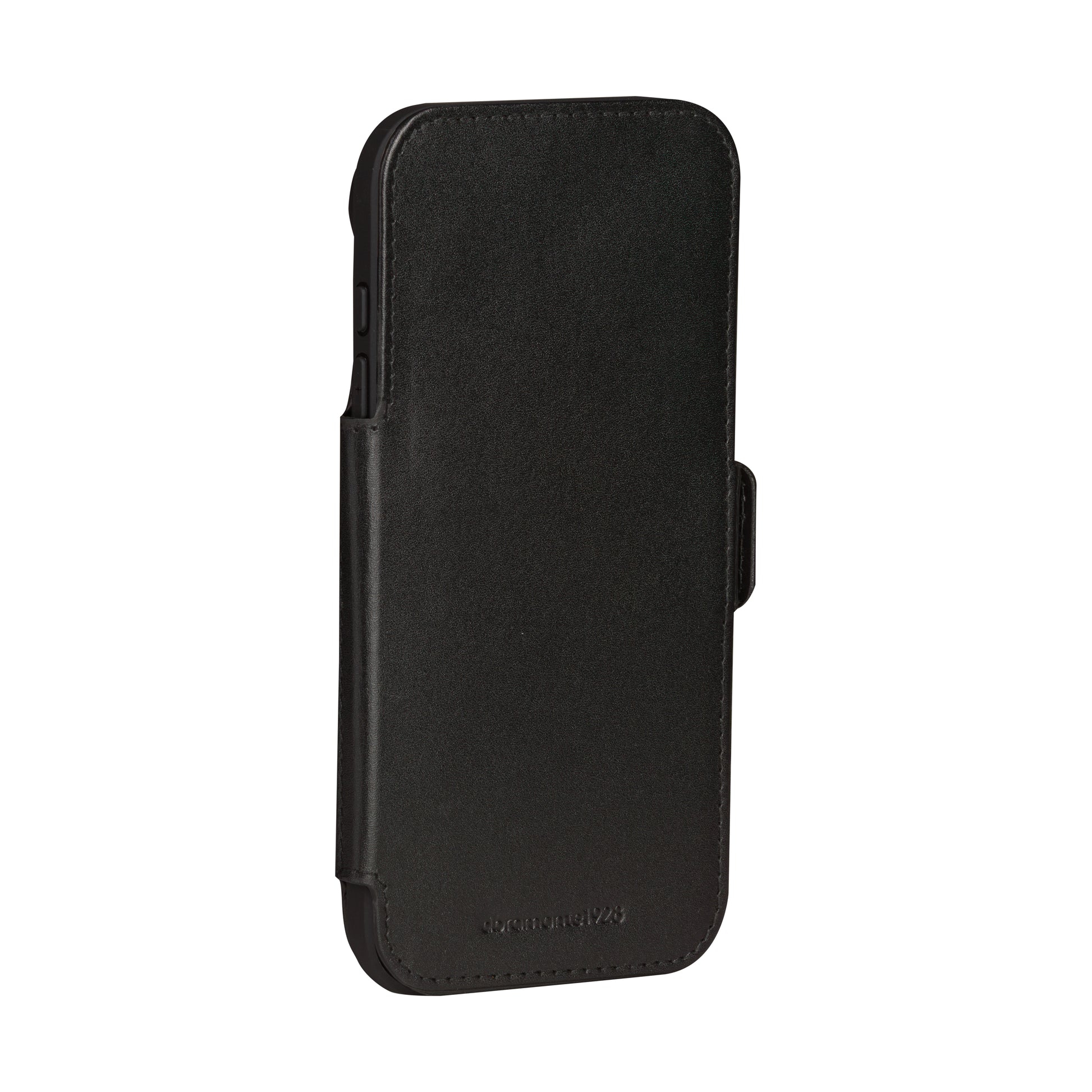dbramante1928 Copenhagen Wallethülle – für Apple iPhone 17 Air, mit Ständer, 3 Kartenfächer, Leder, Schwarz