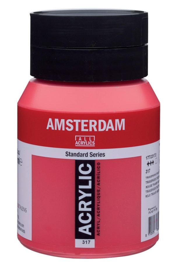 Royal Talens Amsterdam Acrylfarbe – Rot – 500 ml