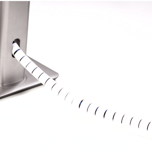 Fellowes CableZip 9929901 – Kabelschlauch, Ø 20 mm, 2 m, weiss