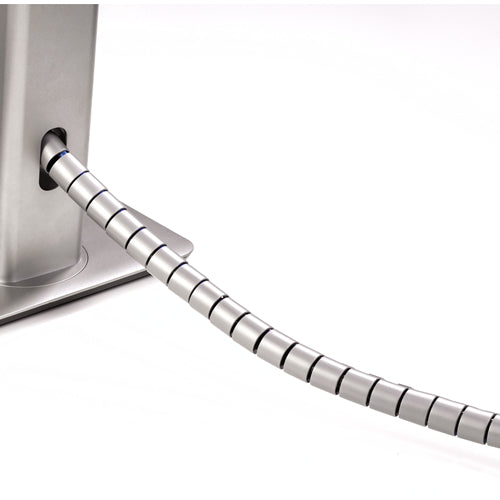 Fellowes CableZip Kabelschlauch, Ø 20 mm × 2 m – silber
