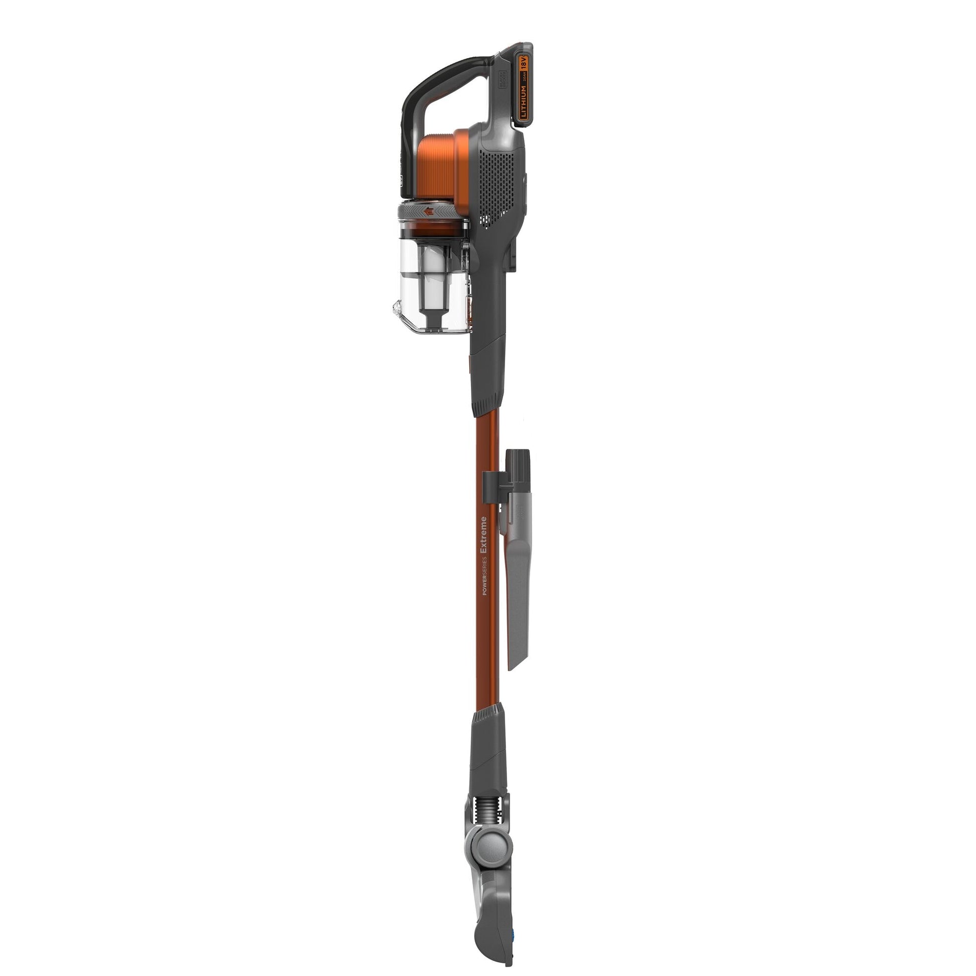 Black & Decker BLACK+DECKER Stabstaubsauger BHFEV182C-QW – 2-in-1, 2000 mAh, 0,7 l, Akkubetrieb